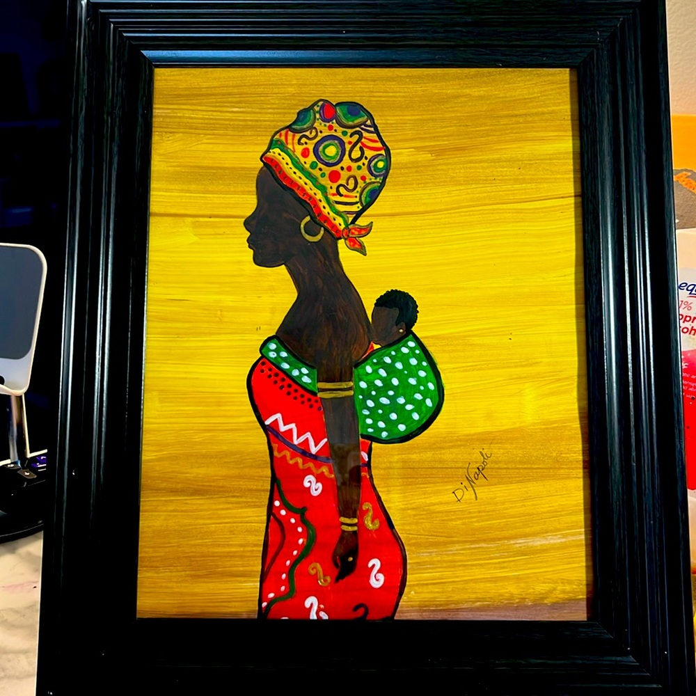 African mother